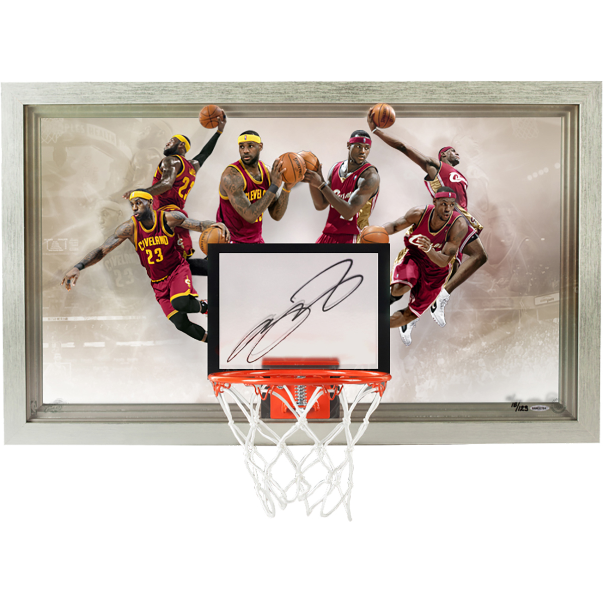 LeBron James Autographed Ascending 16 x 20 - Upper Deck